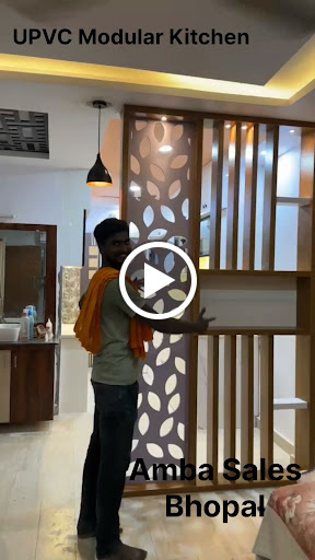 🤍 White UPVC Modular Kitchen in Bhopal post image