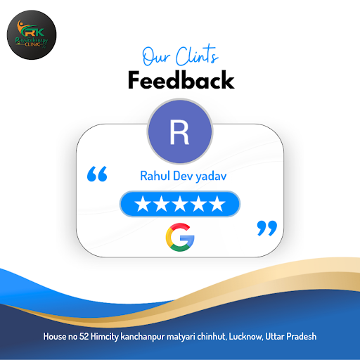 Rahul loved the service at R K Physiotherapy Clinic, the Best Physiotherapy Center in Lucknow. Ex… post image