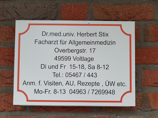 Herr Dr. med. (univ.) Herbert Stix - Thumbnail