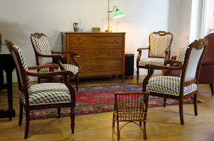 Photo n°7 de La Gare aux Sièges - Tissus d'ameublement à Autrecourt-et-Pourron (Tapissier décorateur)