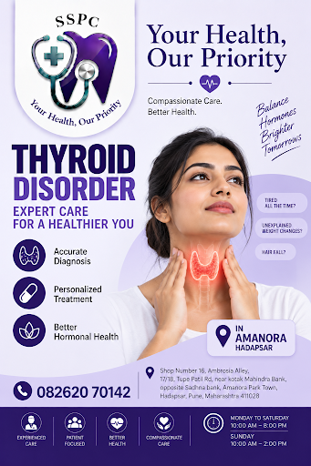 Looking for Thyroid Disorder Treatment in Amanora, Hadapsar, Pune? Suvarnasandhya Clinic, led by… post image