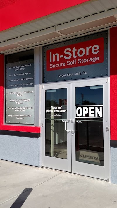 In-Store Secure Self-Storage