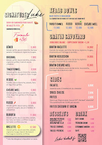 Menu Lüks Kebab Page 1