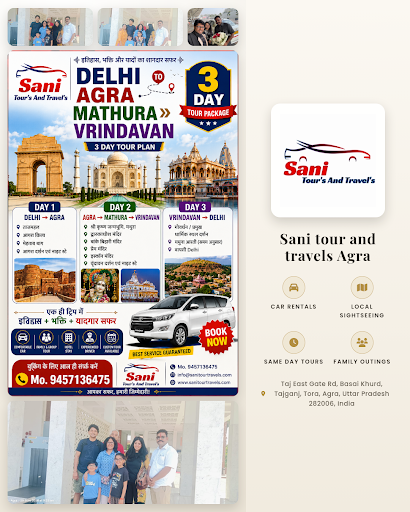Explore Agra with Sani Tour and Travels Agra, offering reliable agra tourism packages and tour an… post image