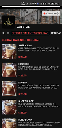 CAFETOS - Visual