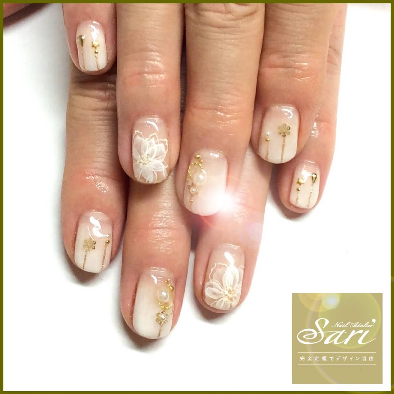 千歳船橋ネイルサロン アトリエサリ 千歳船橋の定額制ネイルサロン