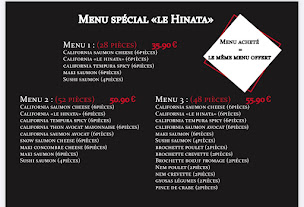 Photo n°1 de LE HINATA à Pourcieux (Sushi à emporter)