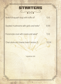 Menu Shred Burger Page 6