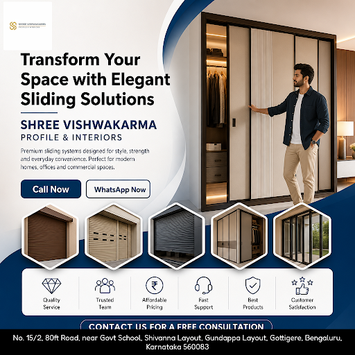 Shree Vishwakarma Profile & Interiors specializes in designing elegant and functional interiors w… post image