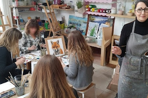 Photo n°10 de Cours de dessin, peinture, atelier, stage ( adultes, enfants) -ArtSansEfforts à Aureville (Atelier de peinture)