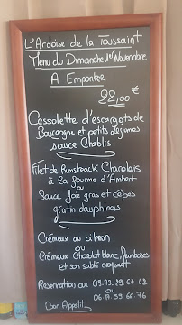 Menu Le Villageois Page 16