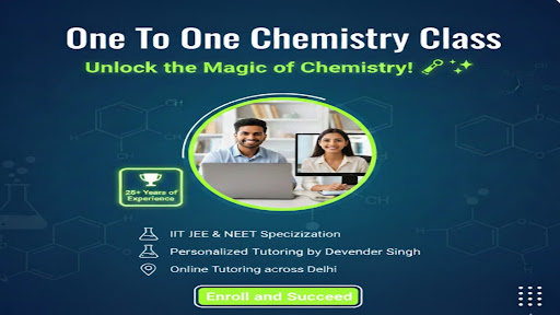At One To One Chemistry Class in Delhi, we understand that every student has unique learning need… post image