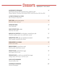 Menu Café Odessa - Brasserie parisienne tendance Page 14