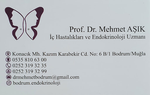 Profesör Doktor Mehmet Aşık Muayenehanesi Bodrum