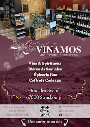 Photo n°3 de Vinamos - Vente de Bières Artisanales, Vins Fins, Spiritueux et Coffrets Cadeaux / Anciennement 44cL Dealer de Bière à Strasbourg (Épicerie fine)
