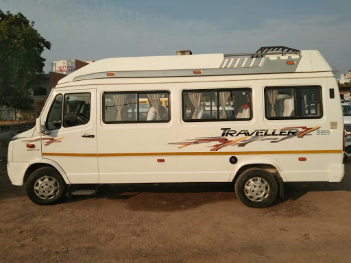 12/14/17/25 Seater Ac Luxury Force Tempo traveller Rental service in bhopal post image