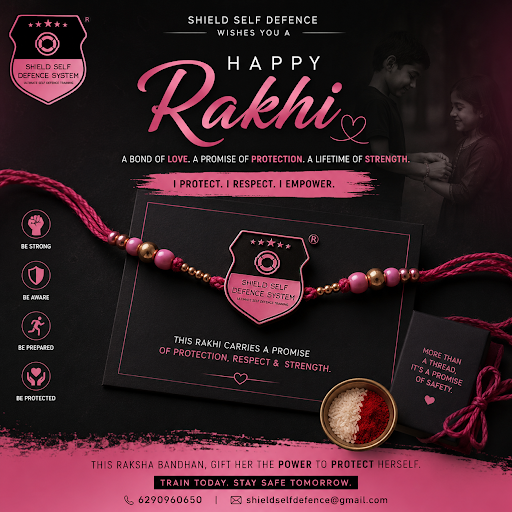 Happy Raksha Bandhan from SHIELD Self Defence! 🛡️ post image