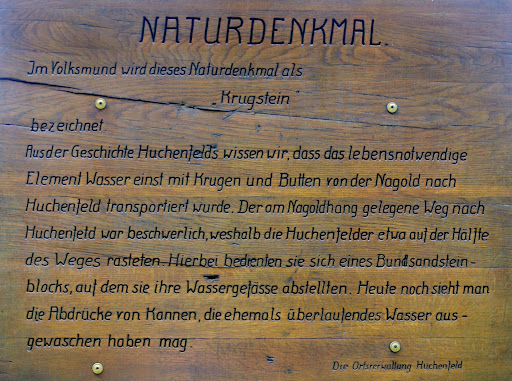 Wald zwischen Dillweißenstein und Huchenfeld - Thumbnail