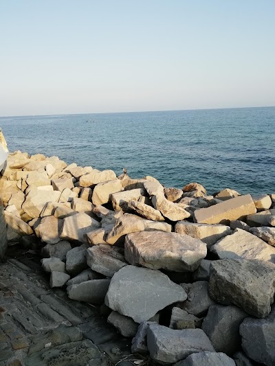 Dam and the seafront Nazario Sauro