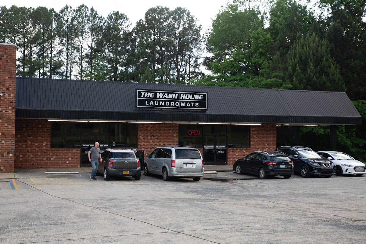 Self-service laundry at The Wash House, Durham, NC