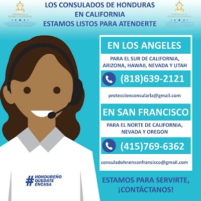 Consulado De Honduras en San Francisco