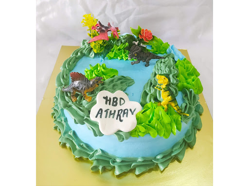 Dinosaur theme cake post image