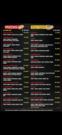 Menu Presto Pizza Wittelsheim Page 3