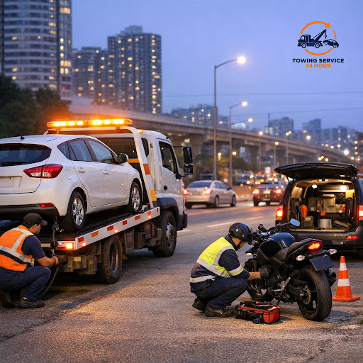 Stuck on the road in Mumbai at midnight or during peak traffic? Towing Service 24 hours in Andher… post image