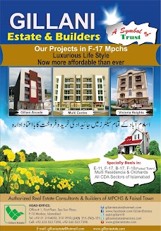 Gillani Estate & Builders islamabad