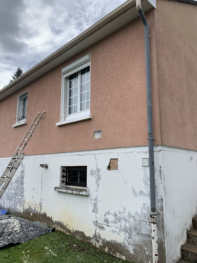 RRP Rénovation: Artisan peintre Nettoyage Toiture Façade - Peinture Int / Ext Boiserie Maçonnerie 39 Jura Dole Choisey Tavaux Logo