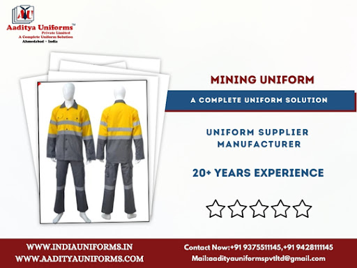 Mining Uniform Available At Aaditya Uniforms post image