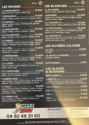 Photo 1 - PIZZA SNOW LIVRAISON CHANTEMERLE