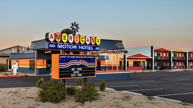 Americana Motor Hotel Flagstaff Route 66 by null