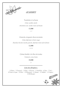 Menu La Table de Mittelwihr Page 5