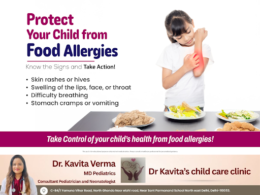 Food allergies can be a serious concern for children, causing reactions ranging from mild discomf… post image