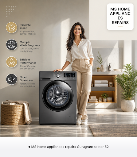 Expert washing machine dryer repair and dryer washing machine repair services by MS Home Applianc… post image