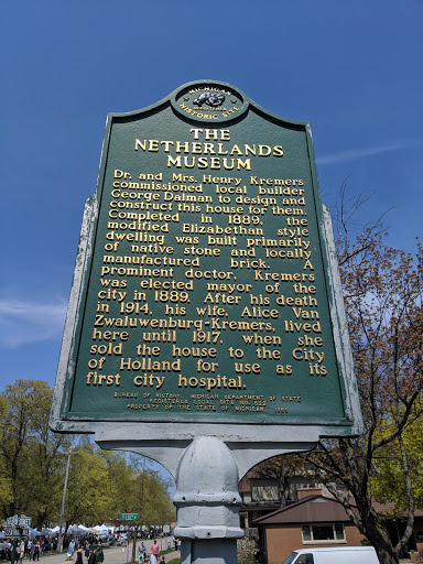 The Netherlands Museum Historical Marker - Thumbnail