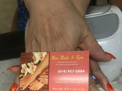 New Nails Spa Nail Salon In Grove City