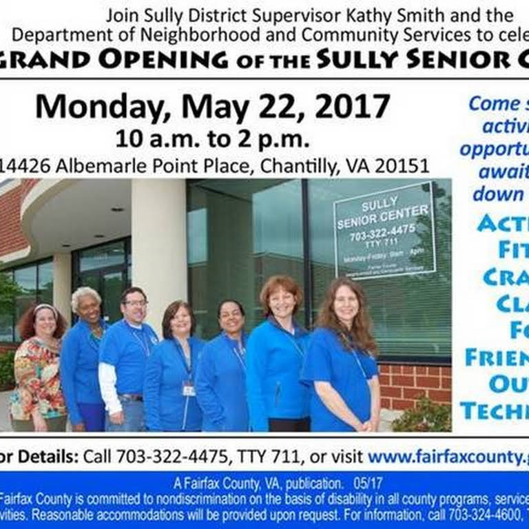 Sully Senior Center Senior Citizen Center in Herndon