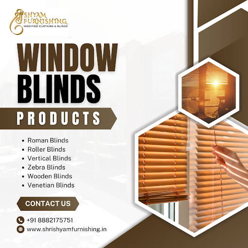 Looking to transform your windows with elegance and style? Shri Shyam Furnishing offers the best… post image