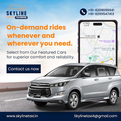 Looking for the best car rental service in Patna? 🌟 Skyline Taxi Service offers affordable and r…