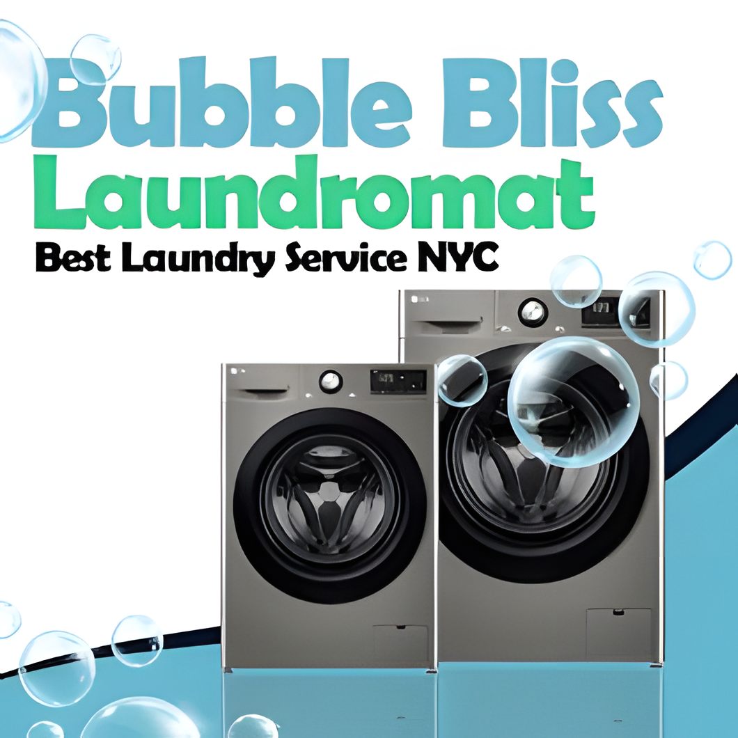 Clean laundry equipment at Bubble Bliss Laundromat - Best Laundry Service NYC in New York, NY