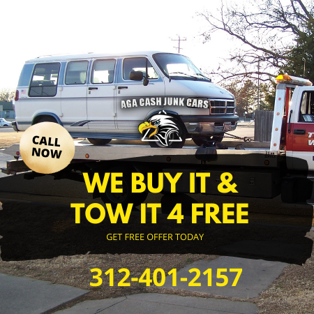 AGA Cash for Junk Cars will tow your car at no cost