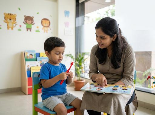 Wondering when to take your child to the dentist for the first time? At Spark Smile Dental in Amb… post image