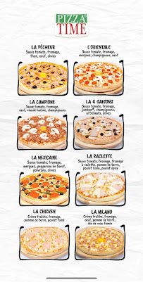 Menu Pizza Time® Mantes-la-jolie Page 4