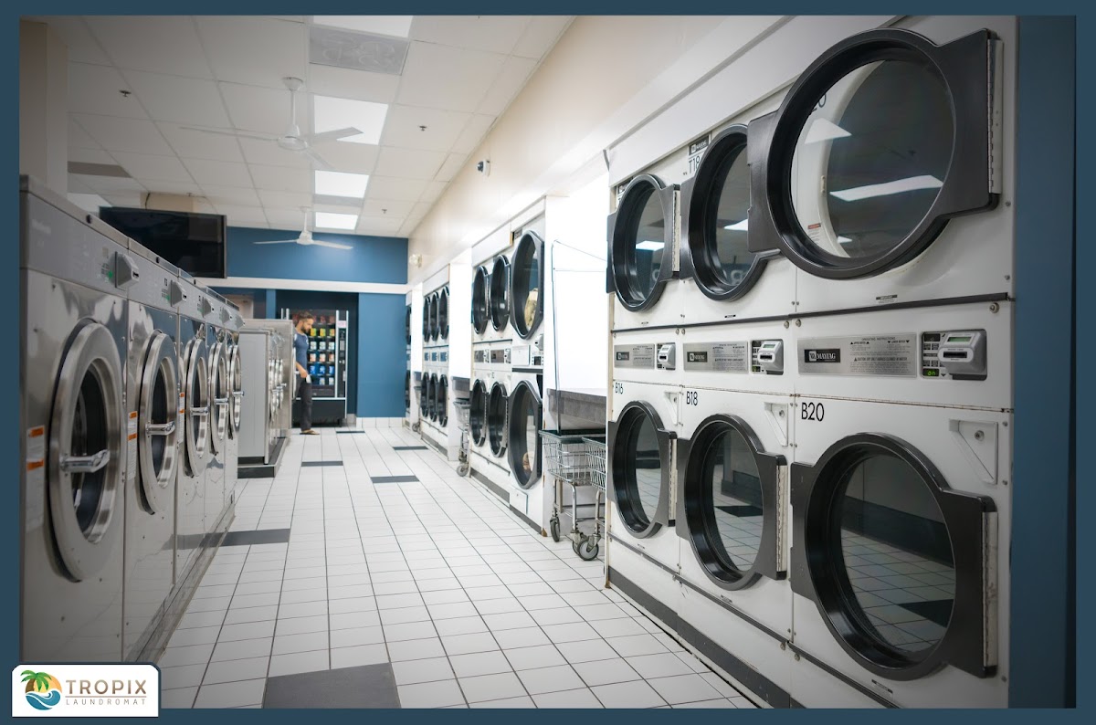 Tropix Laundromat - Gaithersburg facility with washing machines in Gaithersburg
