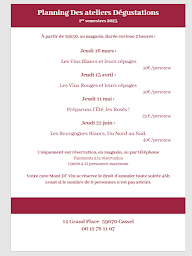 Photo n°14 de MONT DI'VIN à Cassel (Cave à vins)