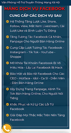 Dịch Vụ Hỗ Trợ Mạng Xã Hội Ngô Tiến Đạt, Hoài Nhơn, Bình Định