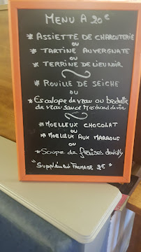 Menu Auberge de la Dorette Page 4