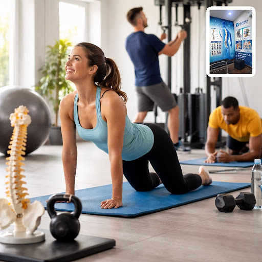 Stiff back, tight neck or long hours at a desk? Gentle, regular physical activity can transform y…